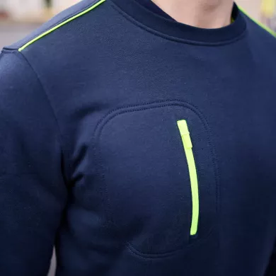 Sweat ambulancier grandes tailles mixte | Sanipod