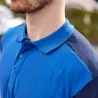 Polo homme prime bi-colore ECO-RESPONSABLE | Sanipod