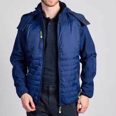 Blouson bi-matière mixte ambulancier | Sanipod