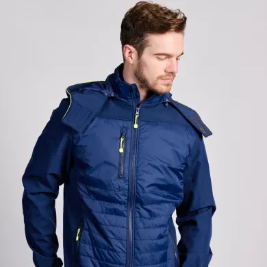 Blouson bi-matière mixte ambulancier | Sanipod