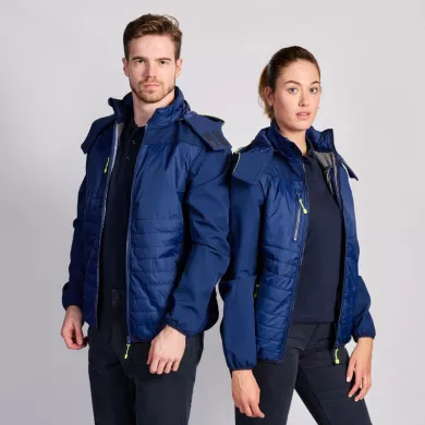 Blouson bi-matière mixte ambulancier | Sanipod