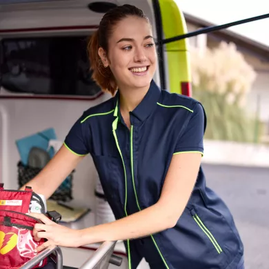 Gilets multipoches femme ambulancier