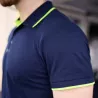 Polo bicolore MC - homme | Sanipod