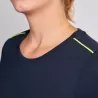 T-shirt liserés contrastés ambulancier femme | Sanipod