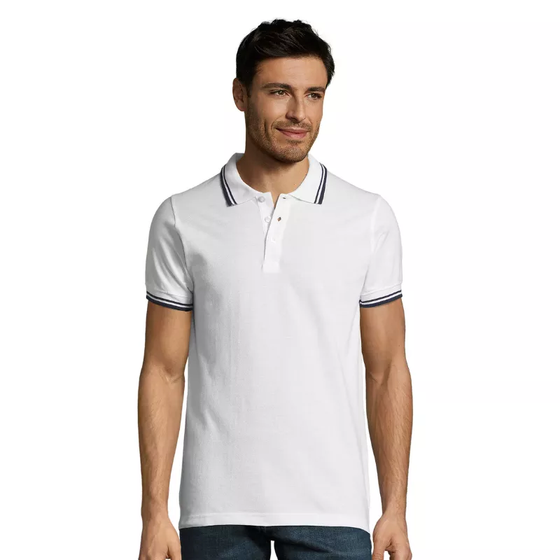 Polo liseré maille piquée - homme | Sanipod