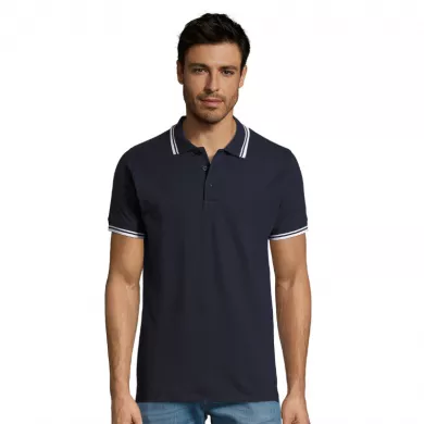 Polo liseré maille piquée - homme | Sanipod