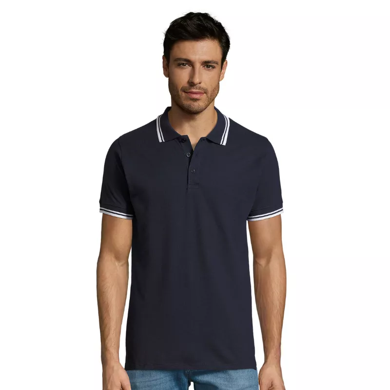 Polo liseré maille piquée - homme | Sanipod