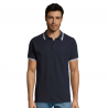 Polo liseré maille piquée - homme