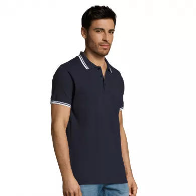 Polo liseré maille piquée - homme | Sanipod