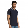Polo liseré maille piquée - homme