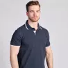 Polo contrasté ambulancier homme| Sanipod