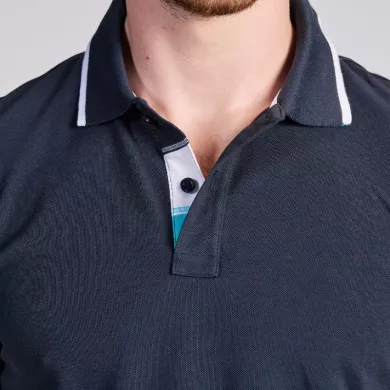 Polo contrasté ambulancier homme| Sanipod