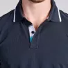 Polo contrasté ambulancier homme| Sanipod