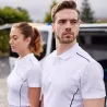 Polo contrasté ambulancier homme | Sanipod
