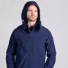 Softshell à capuche amovible - homme | Sanipod