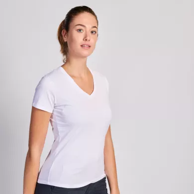 T-shirt col V femme ambulancier | Sanipod