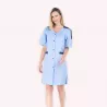 Blouse médicale longue et manches courtes pour femme | Sanipod