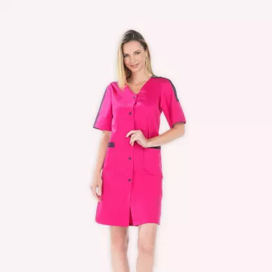 Blouse médicale longue et manches courtes pour femme | Sanipod