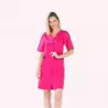 Blouse médicale longue et manches courtes pour femme | Sanipod