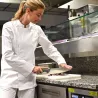 Veste de cuisine polycoton manches longues mixte| Sanipod