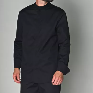 Veste de cuisine en tencel, manches longues mixte | Sanipod