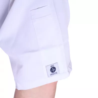 Tunique Médicale Homme Zipée Natura Stretch