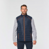 Bodywarmer bi-matières - Mixte