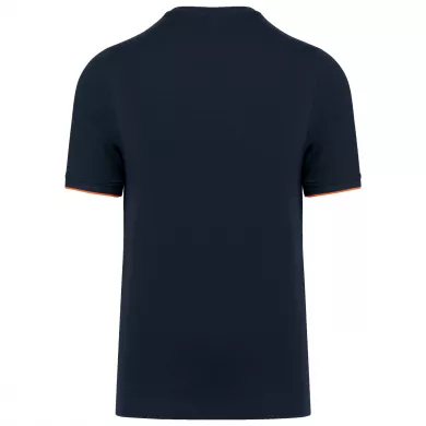 Tee shirt liserés jaunes ambulancier | Sanipod