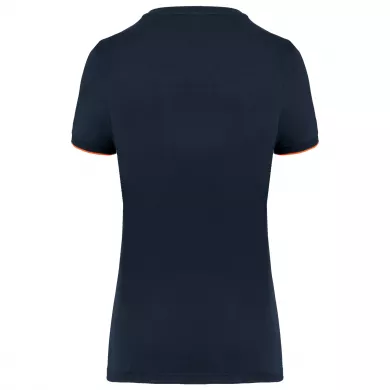 T-shirt liserés contrastés ambulancier femme | Sanipod