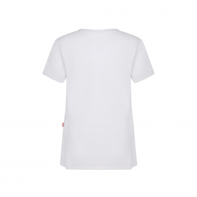 Tunique médicale à manches courte Femme - avec broderie