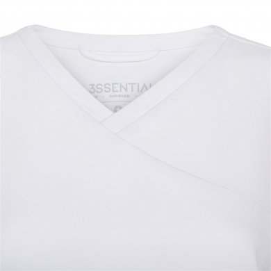 Tunique médicale à manches courte Femme - avec broderie