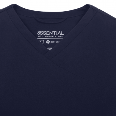 Tunique médicale à manches courte Femme - avec broderie