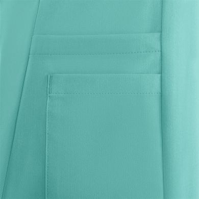 Tunique médicale à manches courte Femme - avec broderie