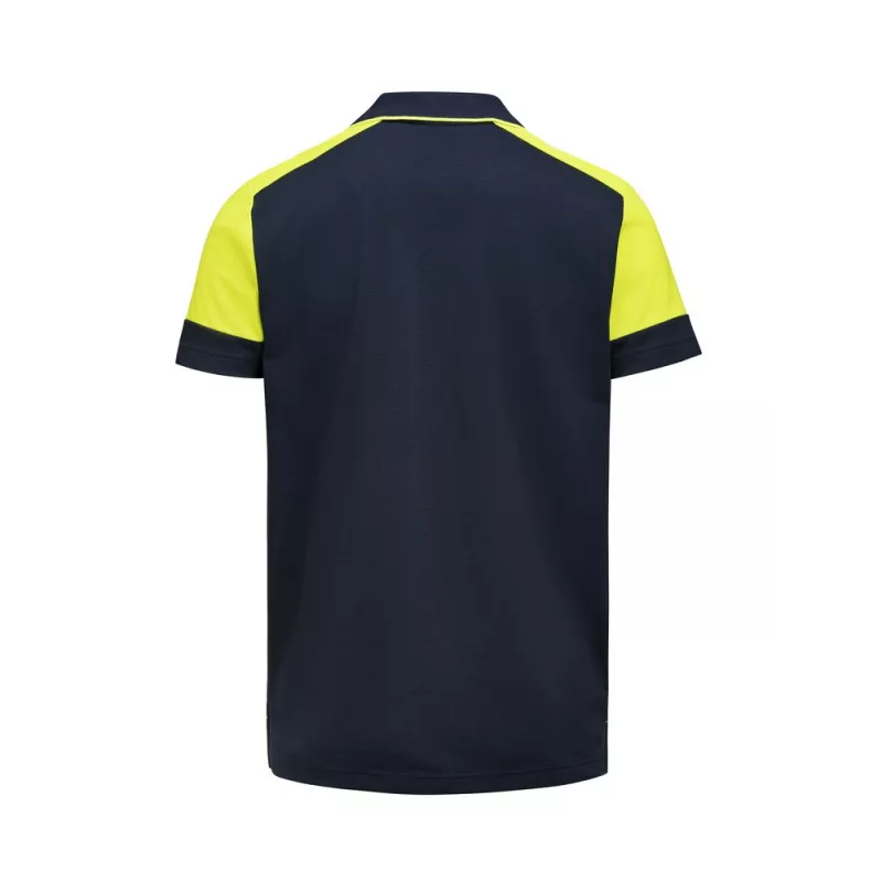Polo homme prime bi-colore ECO-RESPONSABLE | Sanipod