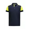 Polo homme prime bi-colore ECO-RESPONSABLE | Sanipod