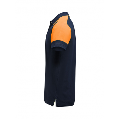 Polo homme prime bi-colore ECO-RESPONSABLE | Sanipod