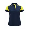 Polo femme prime bi-colore ECO-RESPONSABLE | Sanipod