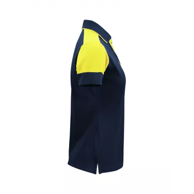 Polo femme prime bi-colore ECO-RESPONSABLE | Sanipod