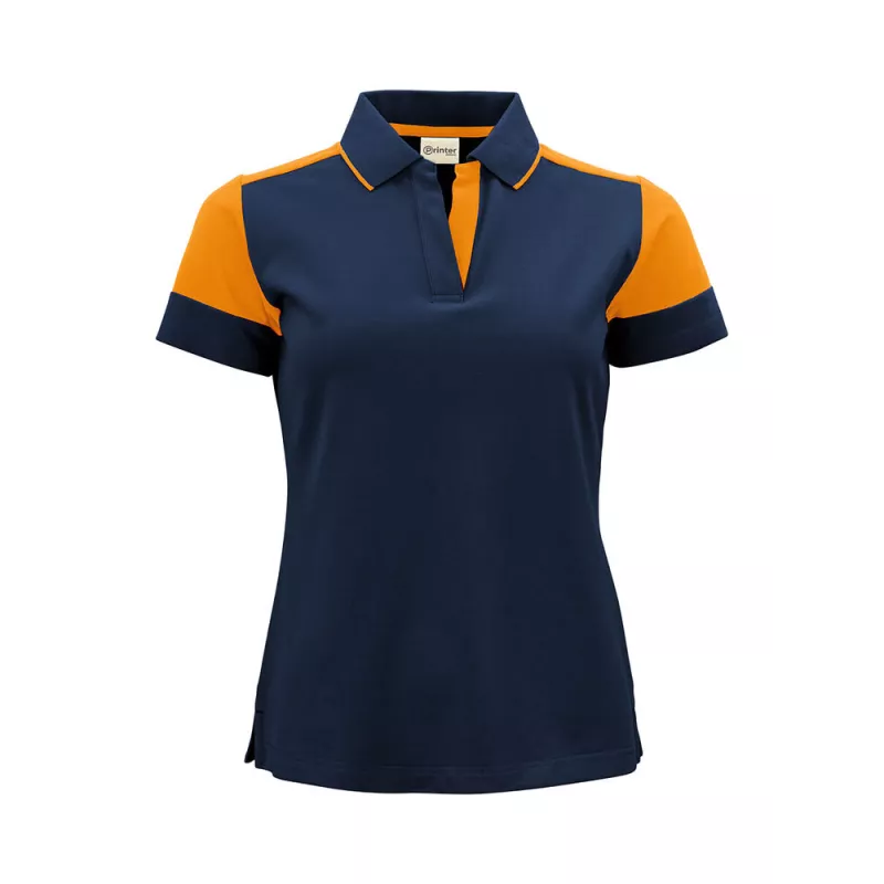 Polo femme prime bi-colore ECO-RESPONSABLE | Sanipod