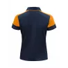 Polo femme prime bi-colore ECO-RESPONSABLE | Sanipod