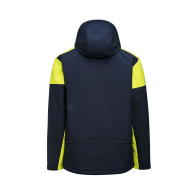 Softshell doublée homme prime bicolore ECO-RESPONSABLE | Sanipod