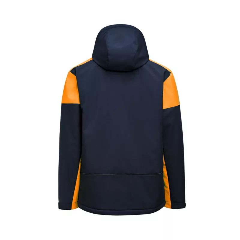 Softshell doublée homme prime bicolore ECO-RESPONSABLE | Sanipod