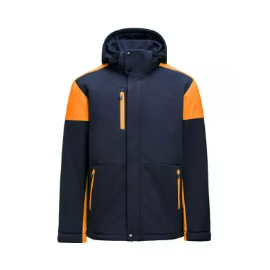 Softshell doublée homme prime bicolore ECO-RESPONSABLE | Sanipod