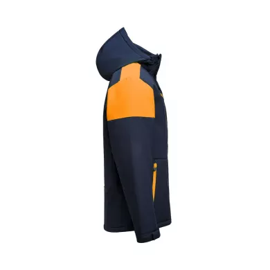 Softshell doublée homme prime bicolore ECO-RESPONSABLE | Sanipod