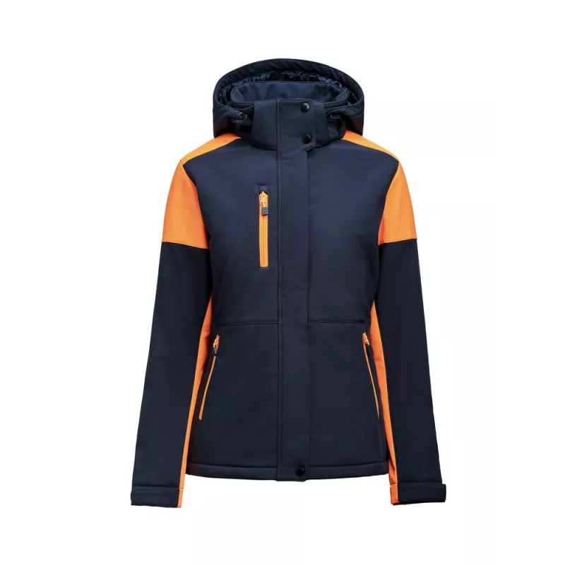 Softshell doublée femme bicolore prime ECO-RESPONSABLE | Sanipod