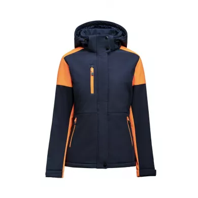 Softshell doublée femme bicolore prime ECO-RESPONSABLE | Sanipod