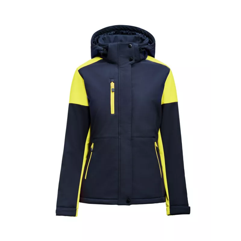 Softshell doublée femme bicolore prime ECO-RESPONSABLE | Sanipod