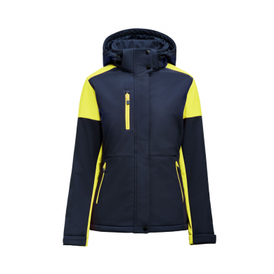 Softshell doublée femme bicolore prime ECO-RESPONSABLE | Sanipod