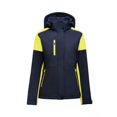 Softshell doublée femme bicolore prime ECO-RESPONSABLE | Sanipod