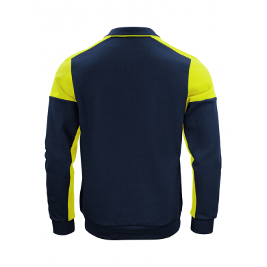 Sweat col polo prime bi-colore ECO-RESPONSABLE| Sanipod